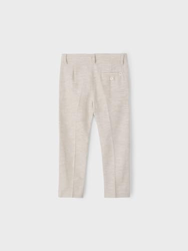 Mayoral Linen Suiting Pants for Boys Sand2
