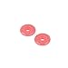 Schumacher Racing U7631 Piston; 3 Hole - 13mm - Red - Off Road pr