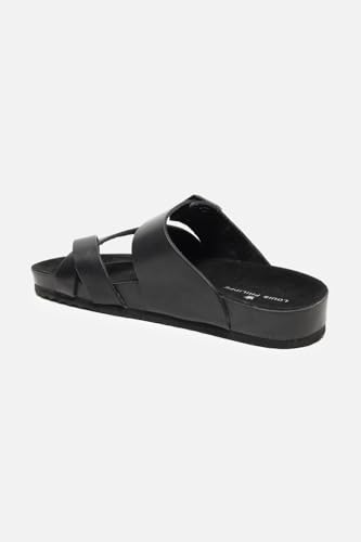 Image of Louis Philippe mens Louis Philippe mens casual full Black sandal Sandal