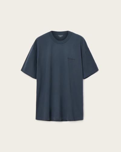 Image of AllSaints Men's Underground Oversized Short Sleeve Crew Neck Shirt