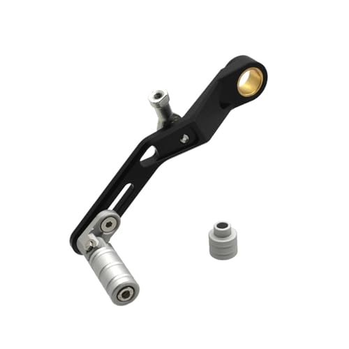 BEUAOCK Motorrad Einstellbare Folding Getriebe Shifter Shift Pedal Hebel Kompatibel Mit BMW GS 900 F900 GS Abenteuer F800GS 800 GS 2023 2024(Silver)