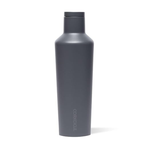 Corkcicle Classic Canteen Insulated Water Bottle - Stainless Steel Reusable Tumbler - Triple Insulated - Keeps Drinks Cold 25 Hours or Hot 12 Hours - Cupholder Friendly