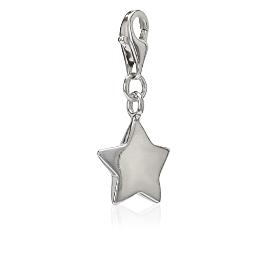 Colgante estrella plata 925 antialérgico NKlaus para renovar tus pulseras sin níquel