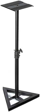Close-up of Fame Audio DB 039 Monitor Stand height adjustment mechanism