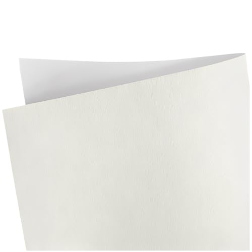 20 piezas de papel adhesivo imprimible para inyección de tinta, hojas A4 de 8.3 x 11.7 pulgadas, textura de fibra de árbol blanco natural, versátil para etiquetas personalizadas, manualidades e