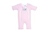 Magic Sleepsuit Baby Merlin's Cotton Baby Swaddle Transition Product - Soft and Cozy Design, Double Zipper for Easy Diaper Changes, Promotes Safe Sleep, 3-6 Months - Pink - Small (12-18lbs)