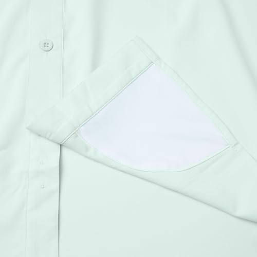 PELAGIC Men's Keys Guide Fishing Shirt, Short Sleeve, UPF 50+ Protection, Ventilated and Lightweight4