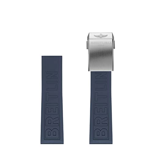 Bracelet montre caoutchouc de luxe 24mm couleur Agate avec boucle