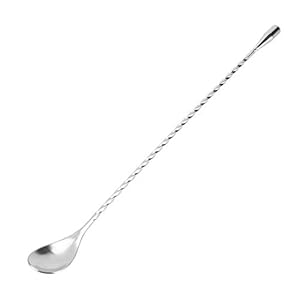 Shoplice Bar Löffel Edelstahl Bar Wein Cocktail Mixing Twist Spoon Langstiel Getränk Rührwerkzeug