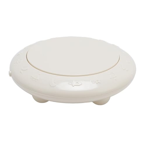 Kuuleyn Rotating Display Stand Rotating Cake Turntable with Music Stable Easy Control Multipurpose Cake Display Stand for Birthday Party