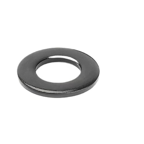 Rondelle plate noire ultra fine en acier inoxydable 304 pour protéger vos filetages
