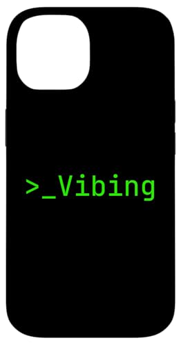 Funny Vibe�R�[�f�B���OAI�G�[�W�F���g�J���҃v�����v�g�G���W�j�A�R�[�_�[ �X�}�z�P�[�X iPhone 14 �p