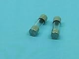 POPESQ 2 pezzi. Fusibile in vetro, 20 x 5 mm, 0,5 A, 250 V, lento, #A4811