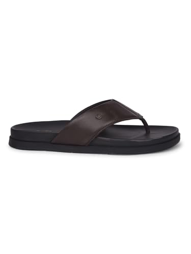 Image of Bata Men's Formal Thong Slipper, Stylish Dress Sandal, Comfortable Footwear, Premium -Quality Leather, Trendy Casual Design, Durable & Elegant, Perfect for Office & Casual Wear, Classic Thong Sandal