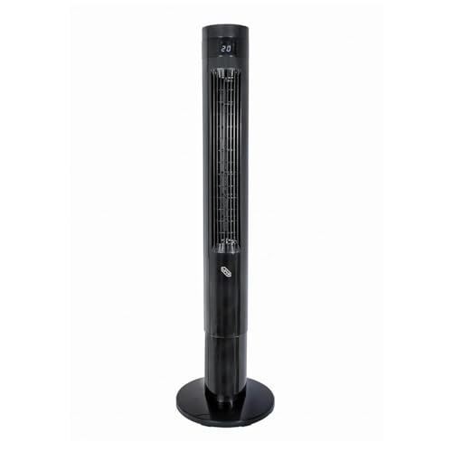 IUSA Ventilador Torre 42' Negro Digital Cr