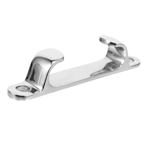 Toyvian Boat Cleat Durable Rope Cleat for Docking Boats Yachts and DIY Projects Weatherproof Rustproof Wear for Secure Fastening