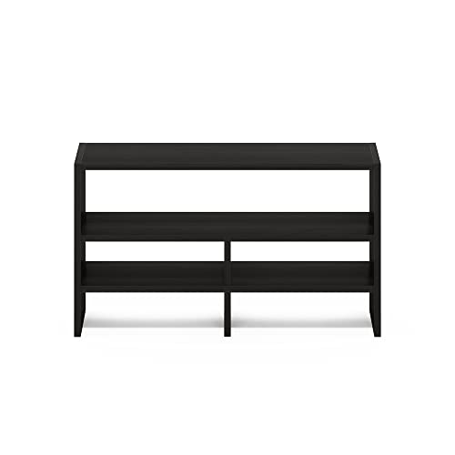 Image of Furinno Hermite Desk Top Organizing Shelf Bookcase, Espresso