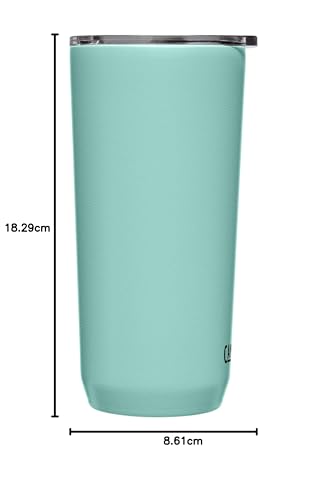 Image of CamelBak Horizon 20 oz Tumbler - Insulated Stainless Steel - Tri-Mode Lid- Coastal