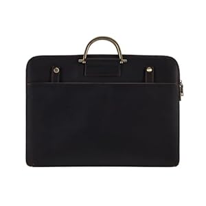 Pipisweet Aktentasche aus echtem Leder 15,6 Zoll