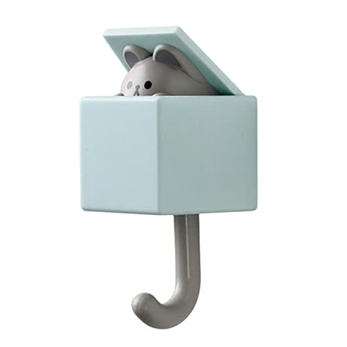 Crochets De Chat Créatifs Pour Accrocher, Patère Sans Poinçon Crochets D'accroche-porte, Porte-clés Librement Rétractable Pour Mur, Crochets Muraux Décoratifs Robustes Pour Clé, Serviette, Sacs À Dos