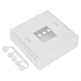 ZiStarlilife 86 Recinzione di Plastica Per LCD1602 Meter Tester, Scatola di Progetto FAI DA TE Con 5 Pulsanti 6Mm, Bianco Cassa Dello Strumento Per Display Tubo Nixie E Kit Validatore