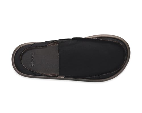 Image of Men's Casual Black Loafers & Slide-Ons by Sanuk