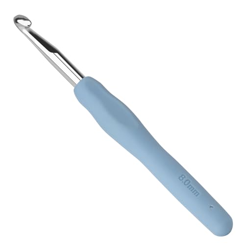 Totofy Ergonomic Crochet Hooks 8mm – Comfortable and Durable Totofy Ergonomic Crochet Hooks 8mm – Comfortable and Durable