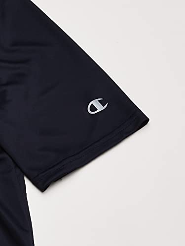 Champion Men's Short Sleeve Double Dry Performance T-Shirt, Navy, Medium #TOP2