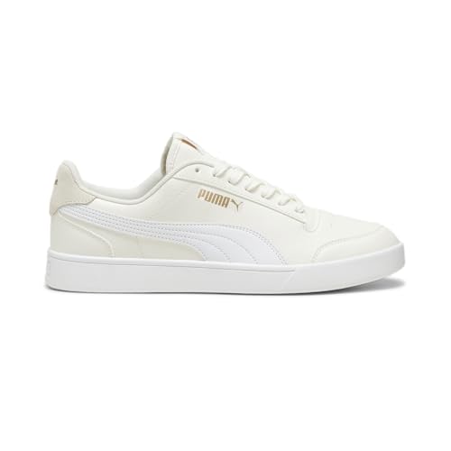 PUMA Mens Shuffle Lace Up Sneakers Shoes Casual - White