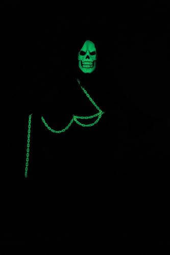 Disfraz de Niños Reaper Que Brilla en la Oscuridad miniatura 4