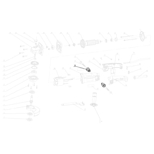 Porta Escova Compatível com Esmerilhadeira Vonder EAV860N