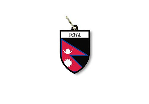 Porte cles clefs cle Drapeau Collection Ville Blason Nepal nepalais