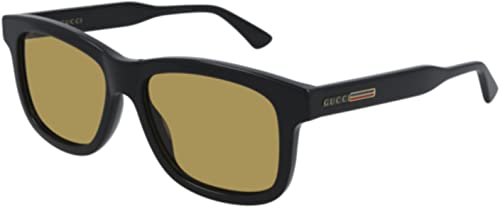Sunglasses Gucci GG0824S 006 sunglasses Man color Black brown lens size 55 mm