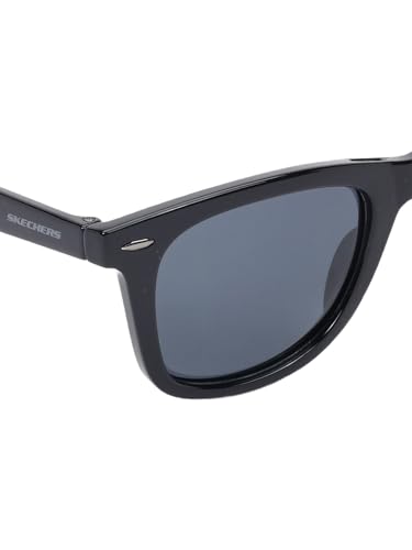Image of Skechers Square Black Sunglasses