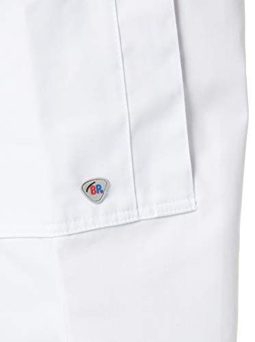 BP 1646-400-21-Ln Unisex-Hose, mit Gummizug in der Taille, 215,00 g/m² Stoffmischung, weiß, Ln – Bild 4