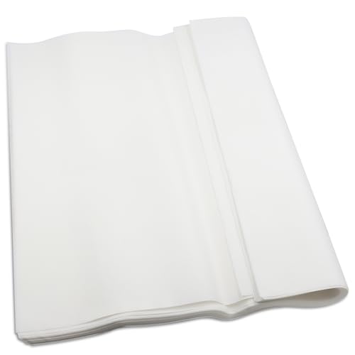 CXIIPOL 50 Sheets Artist Teabag Paper 16.5416.54 inches Teabag Paper Mixed Media Paper Handmade Wet Strength Tissue Paper for Printmaking Painting DIY Origami