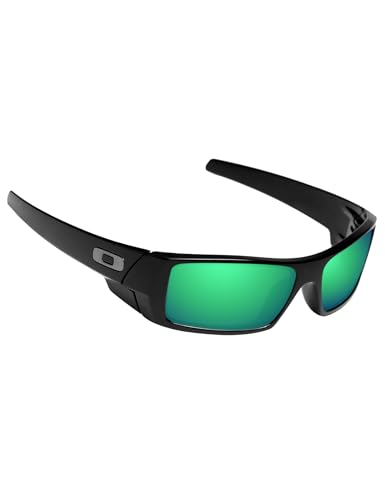 Image of Alphax Polarized Replacement Lenses for Oakley Gascan OO9014 60mm Sunglasses | Glare Reduction | Precision Cutting