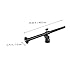 OSALADI 360degree Rotatable Tripod Extension Arm for Cameras Multi-Angle Boom Arm Sturdy Design Knob Locking System for Macro Photography Black