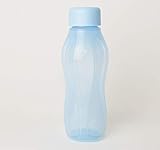 TUPPERWARE EcoEasy to Go Trinkflasche EcoEasy Ökoflasche 1x 310ml Pastell BLAU Flasche + Kugelschreiber