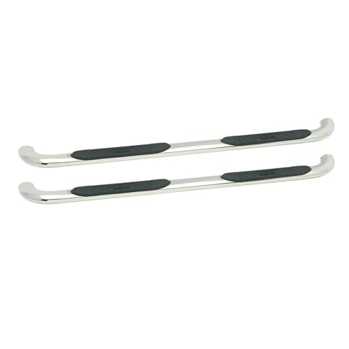 Westin 21-2310 Platinum 4 Oval Nerf Bars fits 2002-2008 Ram 1500 Quad Cab 2003-2009 2500 3500 Quad Cab 2008-2009 4500 5500 Quad Cab Polished Pair