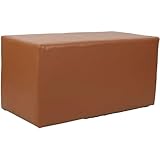 Global Industrial Antimicrobial Rectangle Reception Bench, Tan