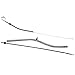 Chrome Small Block Fits Chevy Dipstick and 27 Inch TH350 Dipstick