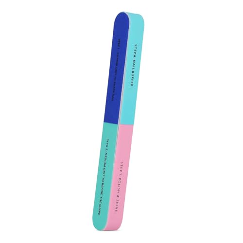 Multibrite Nail Filer & Buffer for Pedicure & Manicure Tool, 7 Ways Filer for Nail Repair, All-in-One Shaping & Buffing, Washable Nail Care Tool, Nail Buffer for Natural Nails, Easy to Use for Women