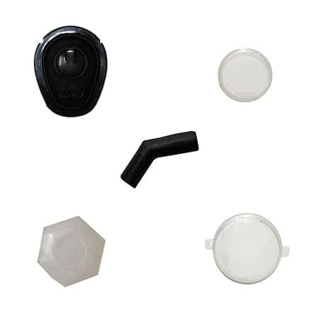Image of Pure Biking Monsoon Kit 2012 to 2020 Rain Proof Cap Set of 5 Speedo Meter, AMP Meter and Tank Cap + Gear Shift Rubber+ Nut Cover Compatible With All Classic, Standard and Electra Models