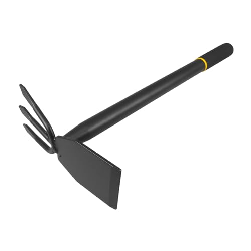 BESTonZON Weeder Hoe Garden Hoeing Tool Manganese Steel Ergonomic Handle Easy to Use