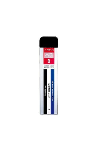 Amazon.co.jp: モノグラフMG 替芯 0.3 B【モノカラーケース】シャープ