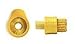 1 Corn Silk Remover Desilker Brush, Corn on the Cob Peeler Shucker Husker Stripper Tool with Soft Cleaning Bristles + 1 Corn Zipper Kernel Cutter Scraper, Cobber Shark Stripping Shaver Device Corer