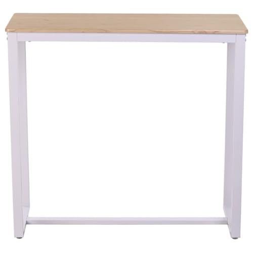 Miniatura 4 de Noorsk Design Mesa Alta Cocina - Mesa Alta Bar 100x40x93 Cm. - Mesa Barra Cocina Alta - Estructura Metálica - Color Madera