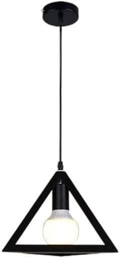 Lustre en fer forgé 3 têtes style industriel pour restaurant et salon