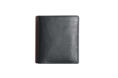 6 mejores marcas de carteras para hombre 20 Harber London - Leather Bifold Wallet with RFID Protection, para...